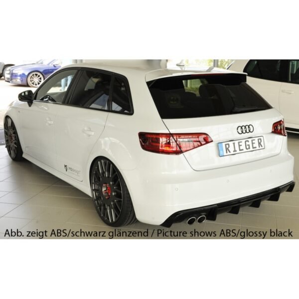 Difusor Rieger Audi A3 8V S-Line Hatchback & Sportback