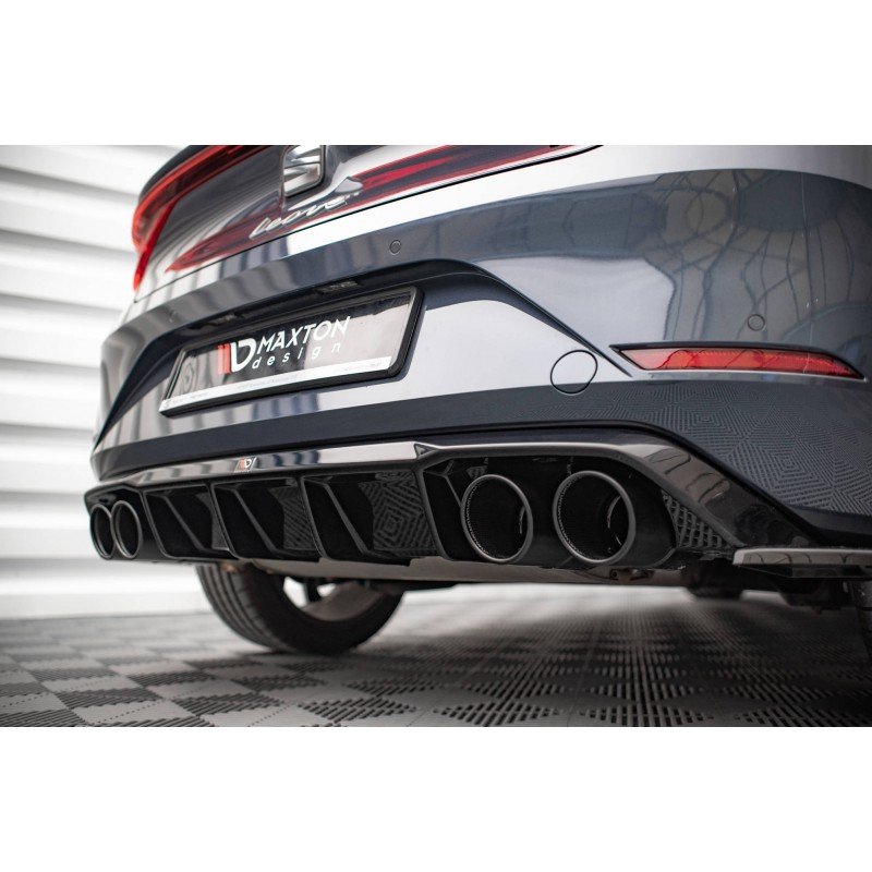 Difusor Con Colas Maxton Design Seat Leon FR Mk4 - Imagen 3