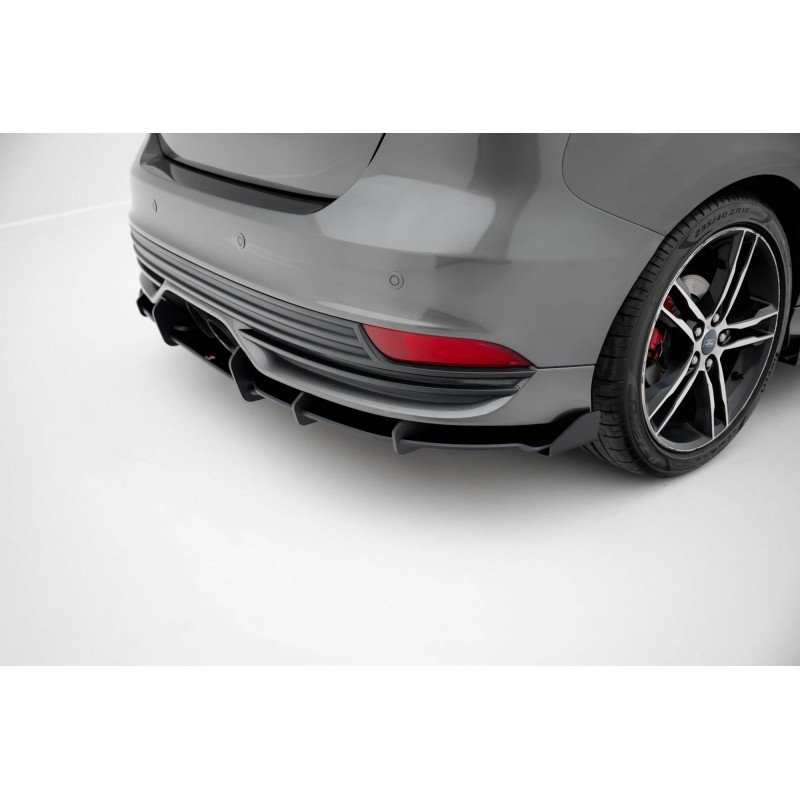 Difusor Con Flaps Street Pro Maxton Design Ford Focus ST Mk3 FL - Imagen 4