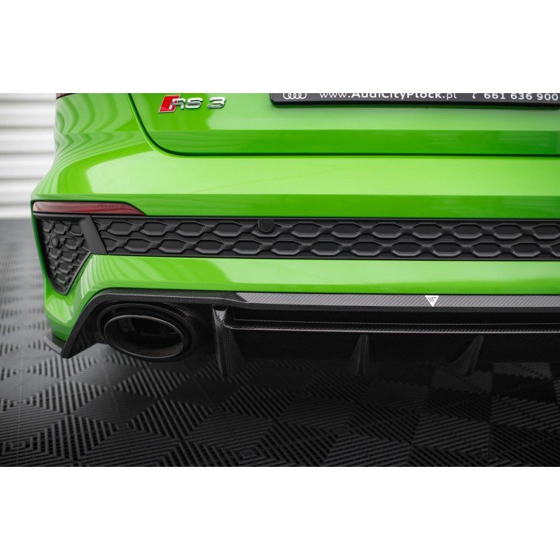 Difusor Fibra Carbono Maxton Design Audi RS3 8Y Sedán - Imagen 7