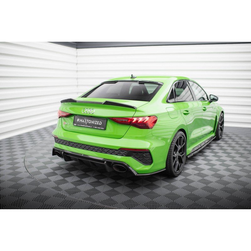 Difusor Fibra Carbono Maxton Design Audi RS3 8Y Sedán