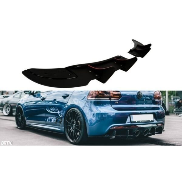 Difusor + Flaps Maxton Design VW Golf Mk6 R