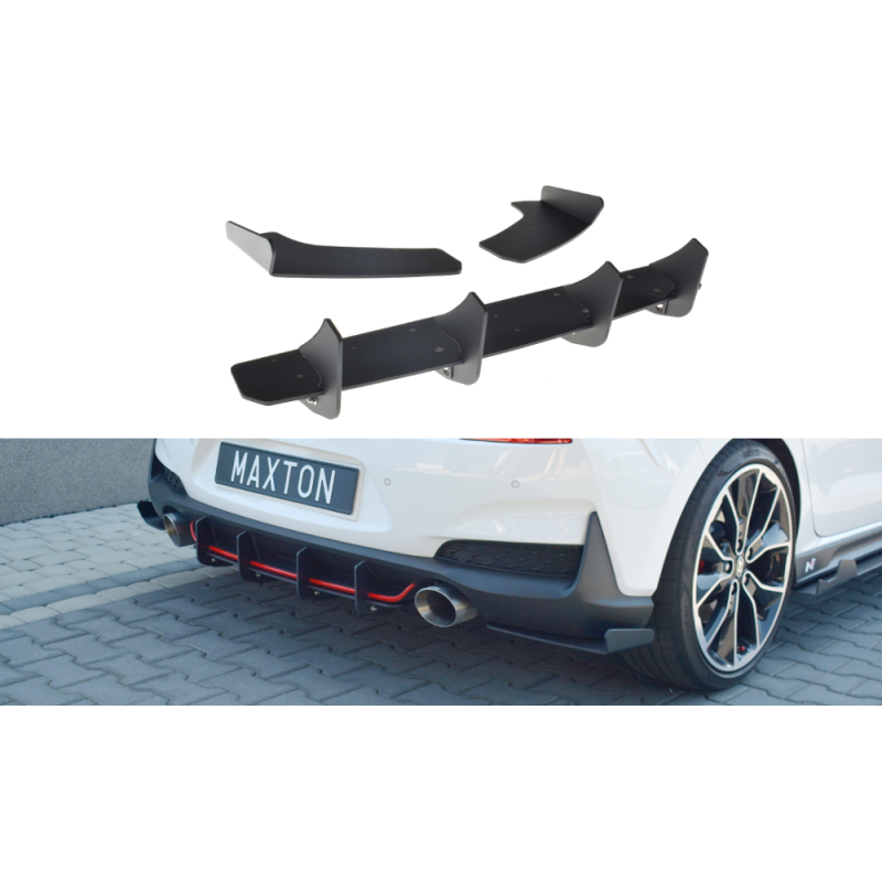 Difusor Con Flaps Maxton Design Hyundai I30 N - Imagen 2