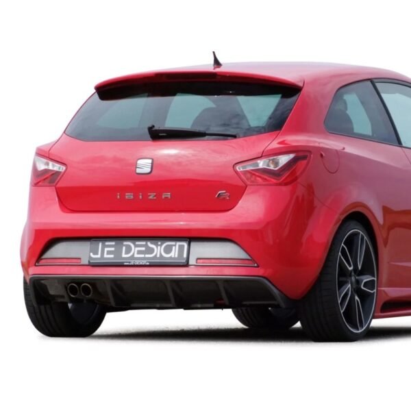 Difusor JE Design Seat Ibiza 6J FR con aspecto de carbono 3 y 5 puertas (excepto ST FR)
