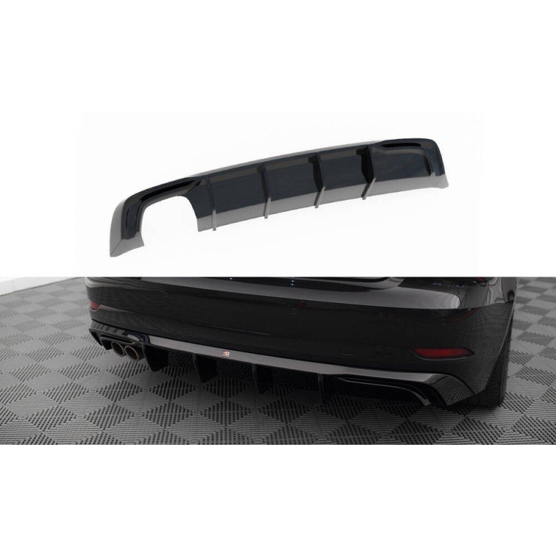 Difusor Maxton Design Audi A3 8V FL Sportback (Doble Salida Izq) - Imagen 2