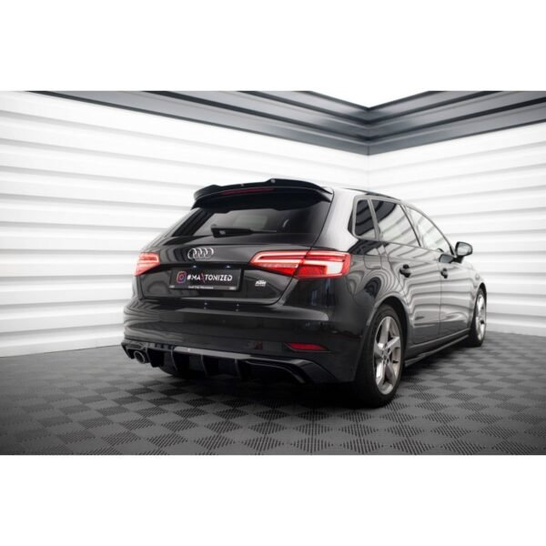 Difusor Maxton Design Audi A3 8V FL Sportback