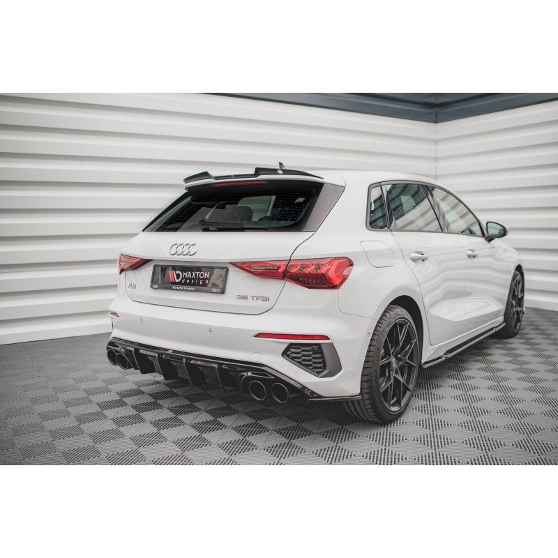 Difusor Con Colas Maxton Design Audi A3 S-Line Sportback 8Y - Imagen 5