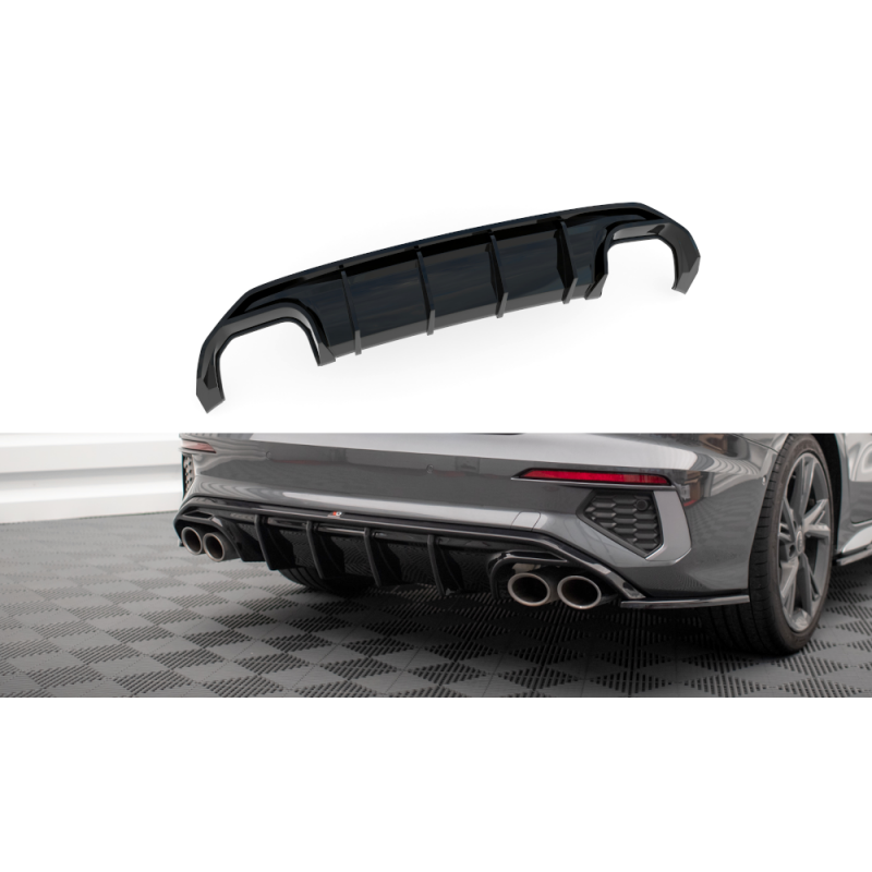 Difusor Maxton Design Audi S3 Sedán 8Y - Imagen 2