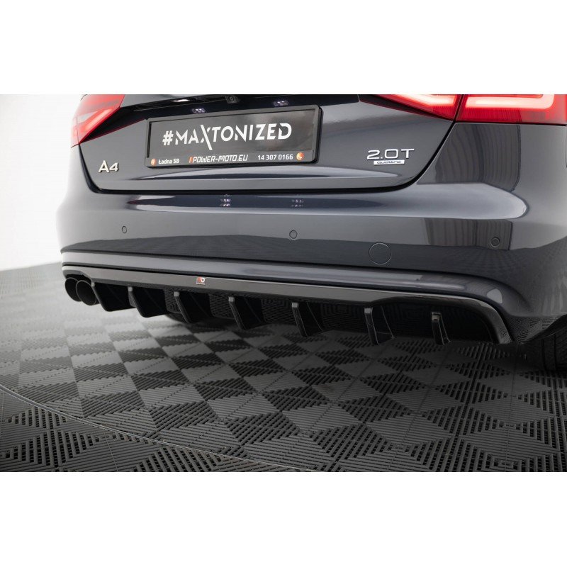 Difusor Maxton Design A4 B8 FL Sedán / Avant (Doble Salida Izq) - Imagen 6