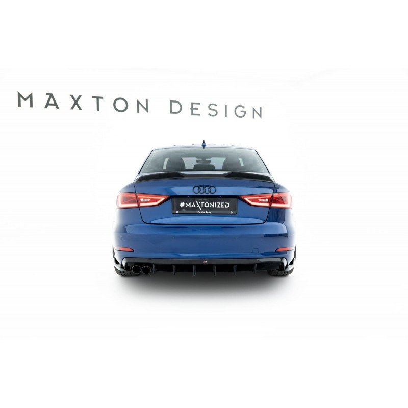 Difusor Maxton Design Audi A3 Sedan 8V FL (Doble Salida Izq) - Imagen 6