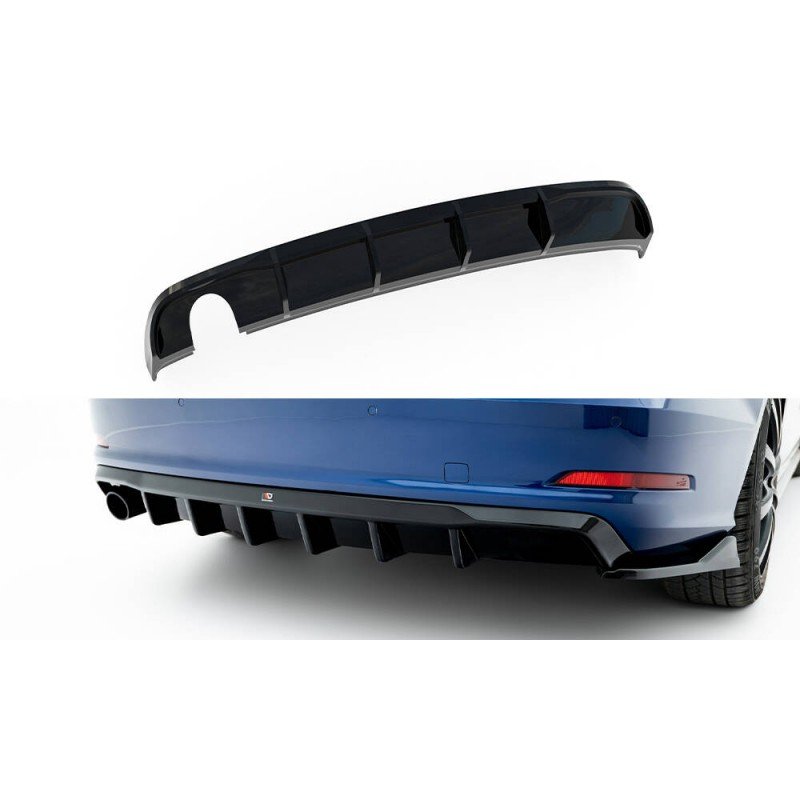 Difusor Maxton Design Audi A3 Sedan 8V FL (Salida Ind Izq) - Imagen 2