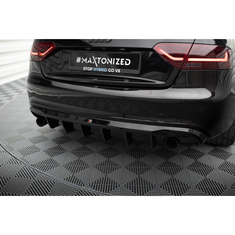 Difusor Maxton Design Audi A5 8T Coupe / Cabrio S-Line - Imagen 4