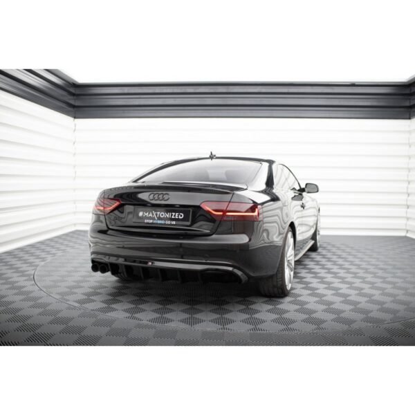 Difusor Maxton Design Audi A5 8T Coupe / Cabio S-Line (Salida Doble Izq)