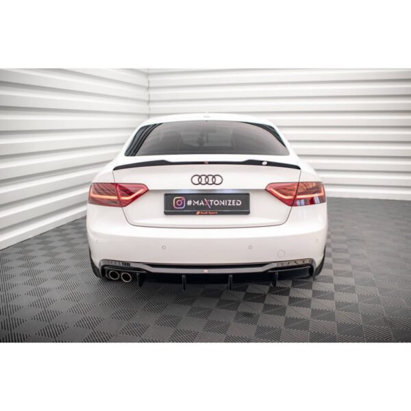 Difusor Maxton Design Audi A5 Coupe 8T FL (Doble Salida Izq)