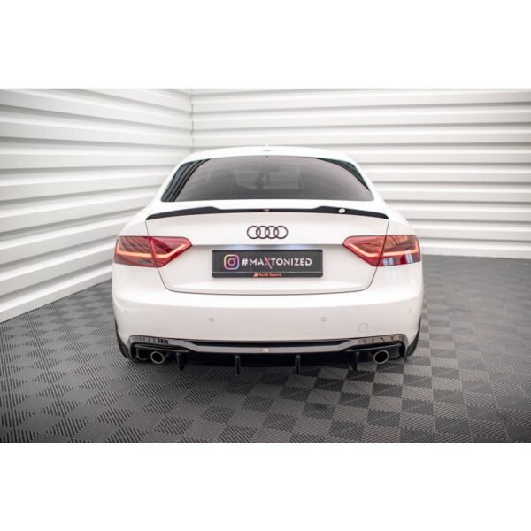 Difusor Maxton Design Audi A5 Coupe / Sportback 8T FL (Salida Individual Izq + Der)