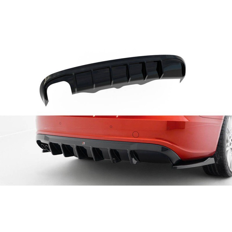 Difusor Maxton Design Audi A5 S-Line Sportback 8T (Doble Salida Izq) - Imagen 2