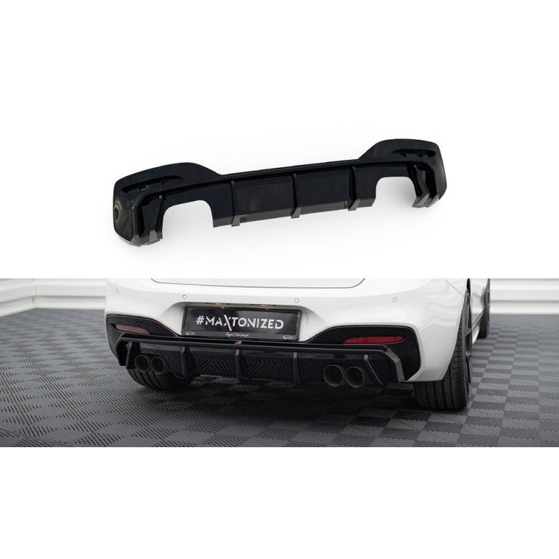 Difusor Maxton Design BMW 1 F20 M-Pack & M140i F20 FL (Doble Salida Izq + Der) - Imagen 2