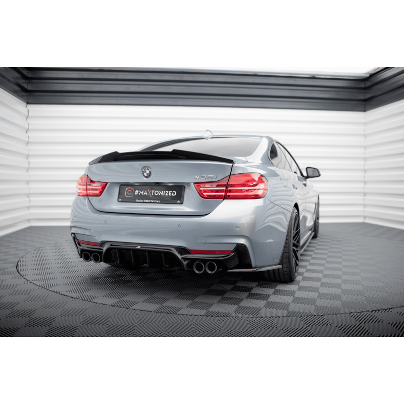 Difusor Maxton Design BMW 4 Coupe / Gran Coupe / Cabrio M-Pack F32 / F36 / F33