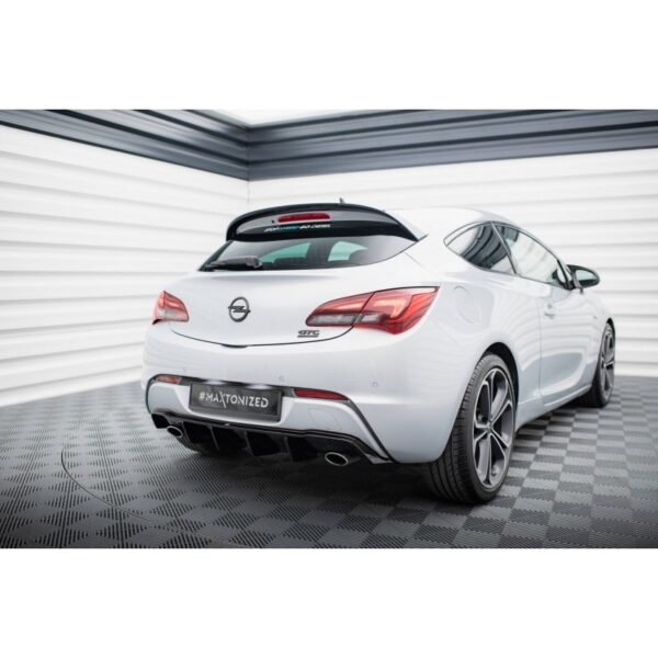 Difusor Maxton Design Opel Astra J GTC OPC-Line (Doble Salida)