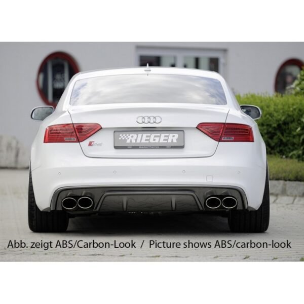 Difusor Rieger Audi A5 B8 / B81 & Audi S5 B8 / B81