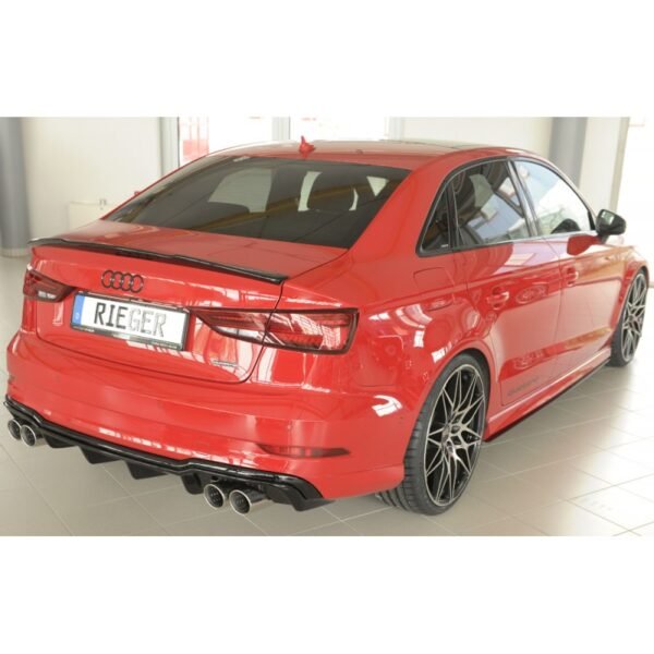 Difusor Rieger Audi A3 S-Line 8V FL Sedán