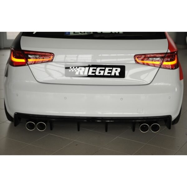 Difusor Rieger Audi A3 8V Hatchback & Sportback