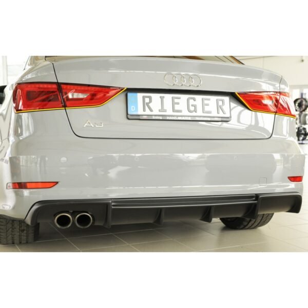 Difusor Rieger Audi A3 S-Line 8V Sedán