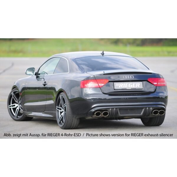 Difusor Rieger Audi A5 B8 / B81 Coupe & Cabrio