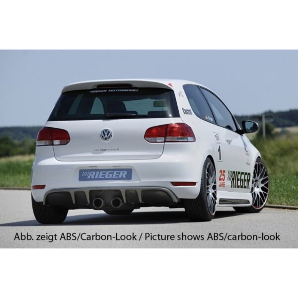 Difusor Rieger VW Golf 6 GTI / GTD