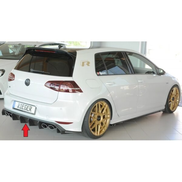 Difusor Rieger VW Golf Mk7 R & R-Line (2013-2016)