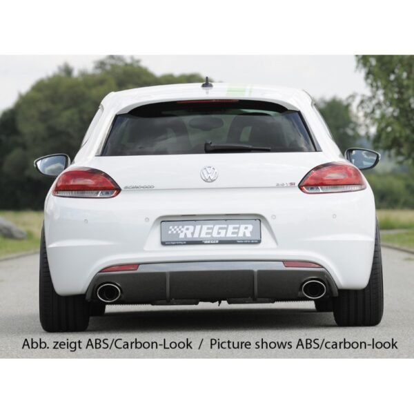 Difusor Rieger VW Scirocco Mk3 R (2011 - 2017)