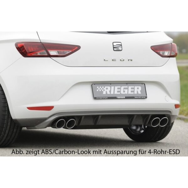 Difusor Rieger Seat Leon 5F Mk3