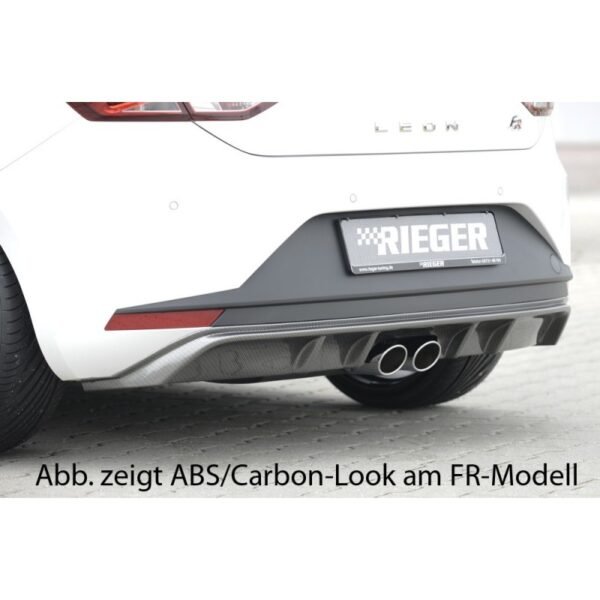 Difusor Rieger Seat Leon 5F Mk3