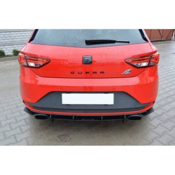 Difusor con flaps Maxton Design Seat Leon Cupra Mk3