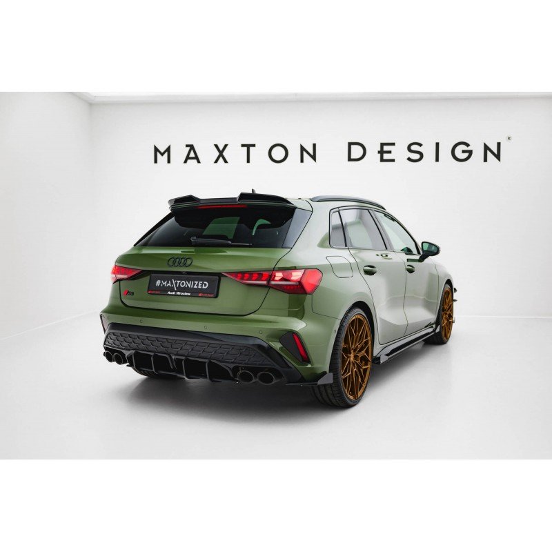 Difusor Street Pro Maxton Design Audi S3 Sportback 8Y FL