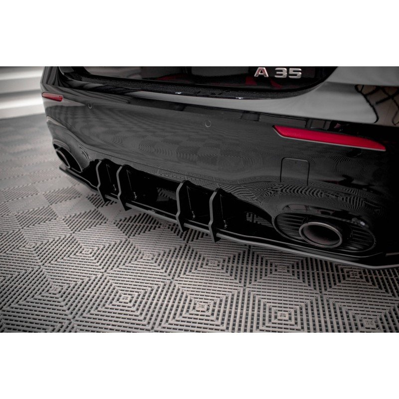 Difusor Street Pro Maxton Design Mercedes A35AMG W177 Hatchback Pack Aero - Imagen 4