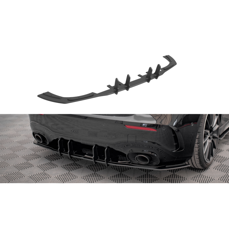 Difusor Street Pro Maxton Design Mercedes A35AMG W177 Hatchback Pack Aero - Imagen 2
