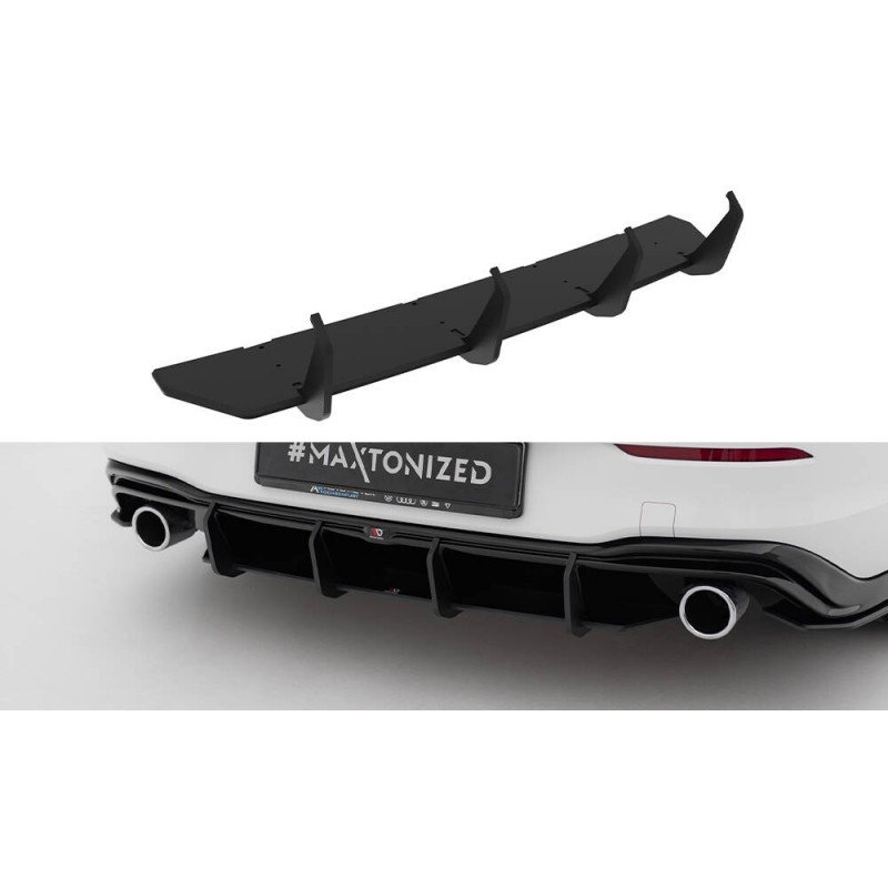 Difusor Street Pro V.4 Maxton Design VW Golf Mk8 GTI - Imagen 2