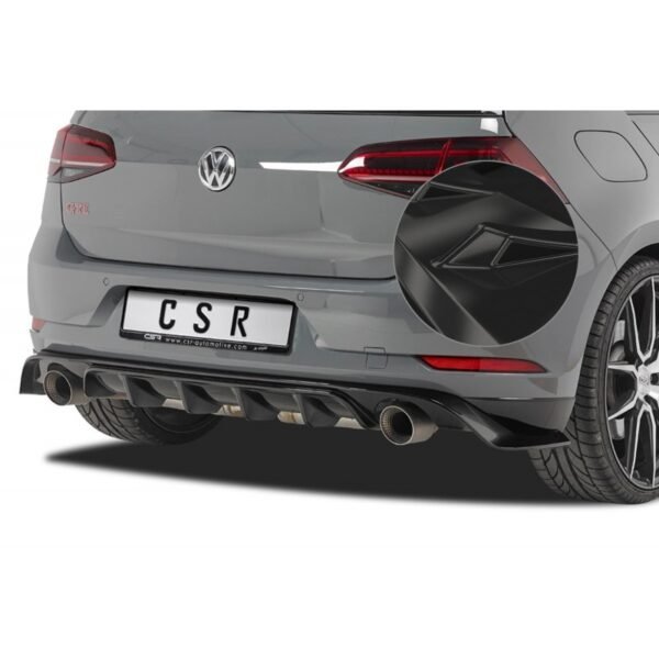 Difusor CSR (TCR Type) VW Golf Mk7.5 GTI / R-Line / GTD