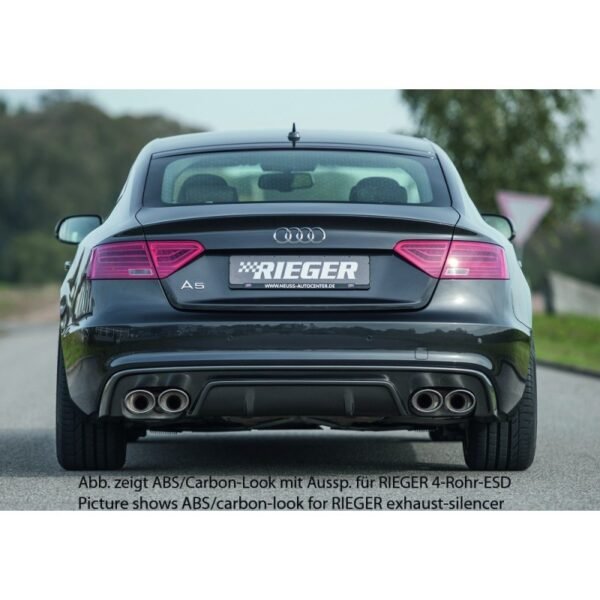 Difusor Rieger Audi A5 B8/B81 Sportback