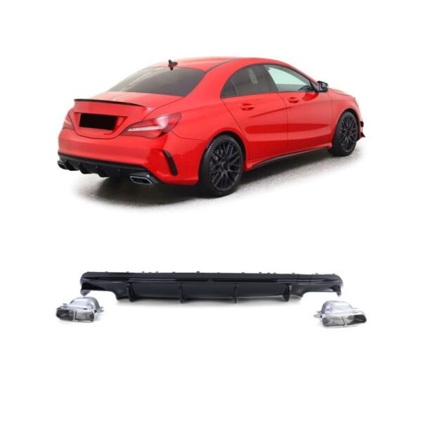 Difusor trasero Mercedes CLA AMG Line C117 (Type CLA45 AMG)
