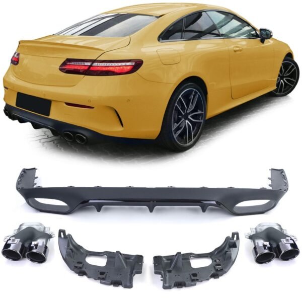 Difusor trasero Mercedes Clase E Coupe AMG Line C238 (Type E53 AMG)
