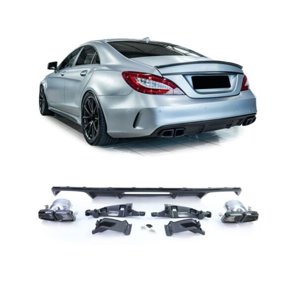 Difusor trasero Mercedes CLS AMG Line C218 (Type CLS63 AMG)