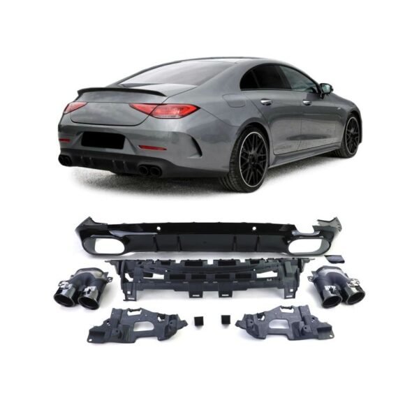 Difusor trasero Mercedes CLS AMG Line C257 (Type CLS53 AMG)