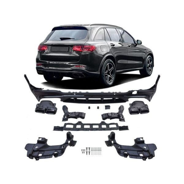 Difusor trasero Mercedes GLC AMG-Line X253 (Type GLC63 AMG)
