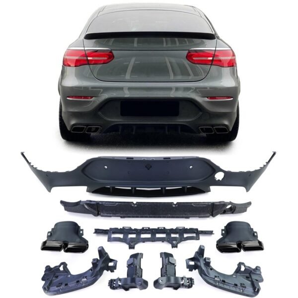 Difusor trasero Mercedes GLC Coupe AMG-Line C253 (Type GLC63 AMG)