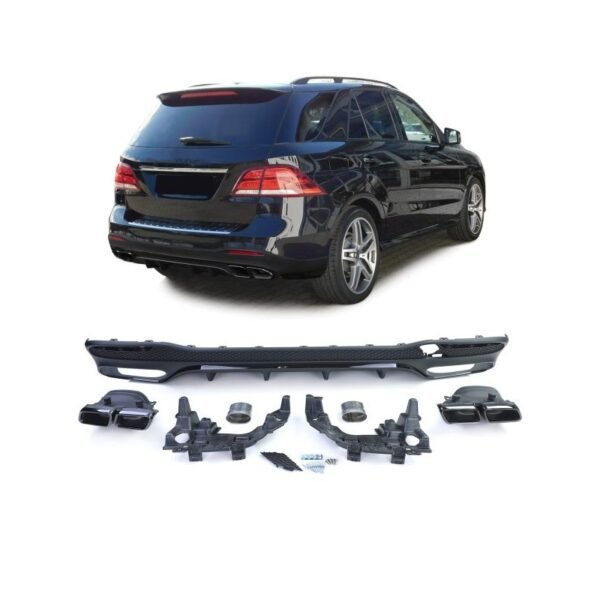 Difusor trasero Mercedes GLE AMG Line W166 (Type GLE63 AMG)