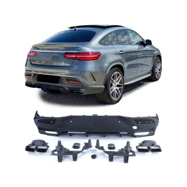 Difusor trasero Mercedes GLE Coupe AMG Line C292 (Type GLC63 AMG)