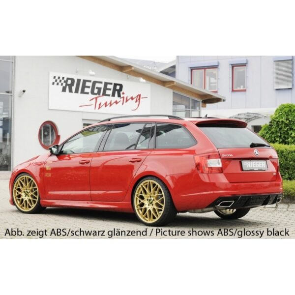 Difusor Rieger Skoda Octavia RS 5E Combi / Sedán (Diésel y Enganche)