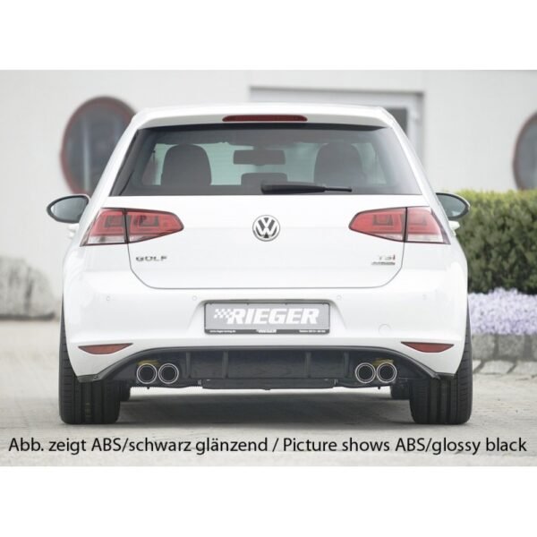 Difusor Rieger VW Golf Mk7 / Golf Mk7 GTI y Golf Mk7 GTI Clubsport